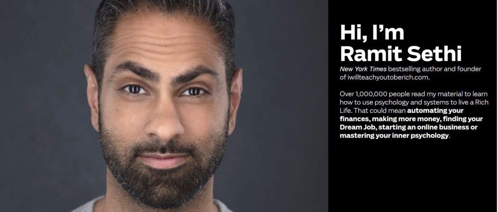 Ramit Sethi and the Rule of One