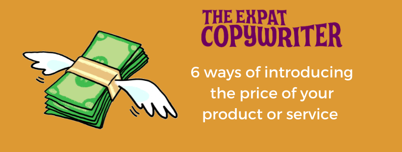 How to introduce the price of your product or service