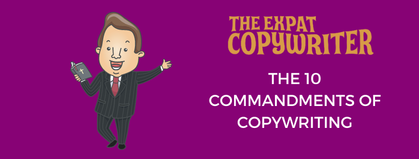 The 10 commandments of copywriting to write sales-boosting copy