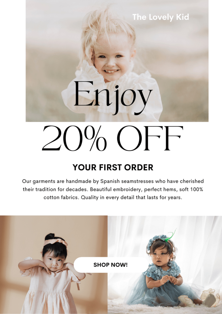 ecommerce email example